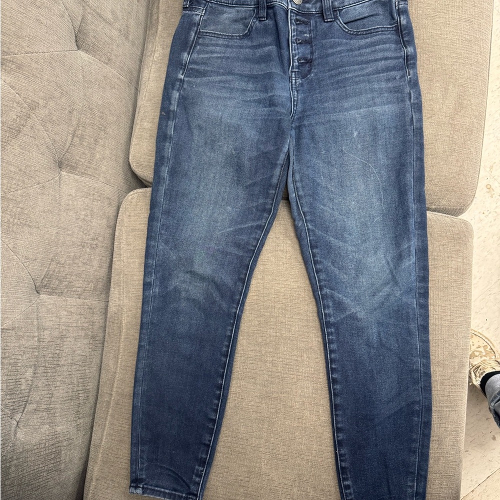 American Eagle Outfitters Dark Blue Skinny Jeans